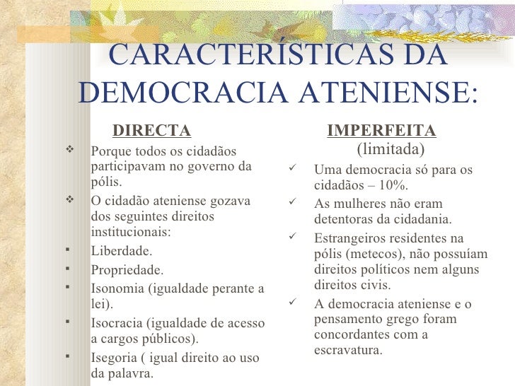 Orgãos da democracia ateniense Orgãos da democracia ateniense