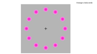 Enxergar a bola verde
 