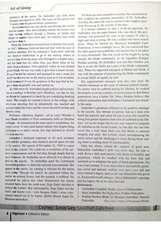 RSS Organiser lies on Ambedkar | PDF