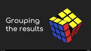 manoelp
Grouping
the results
 