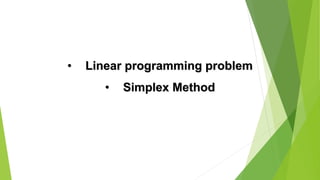 Operation Research | PPT