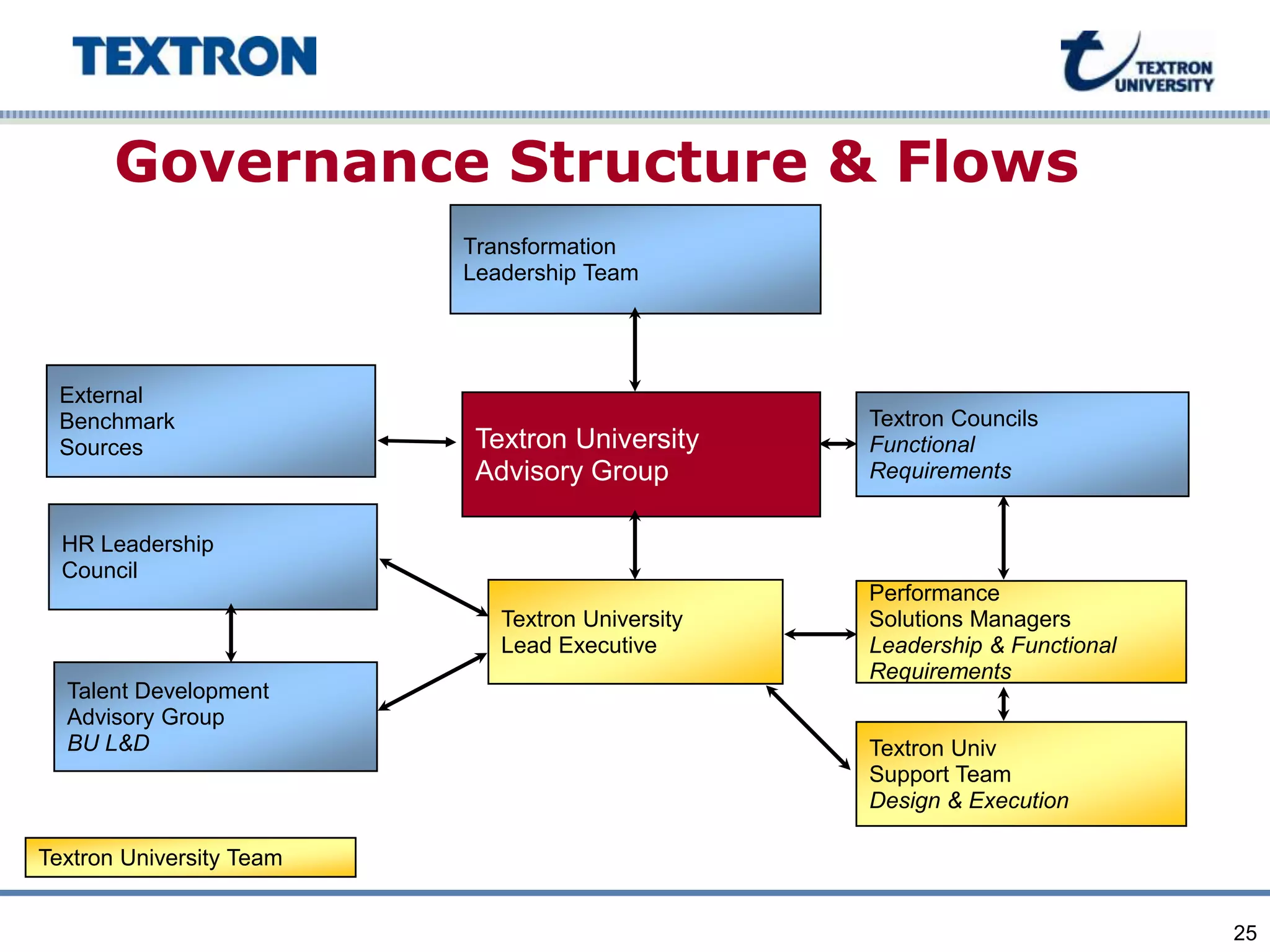 Learning Organization Governance for Top Performers