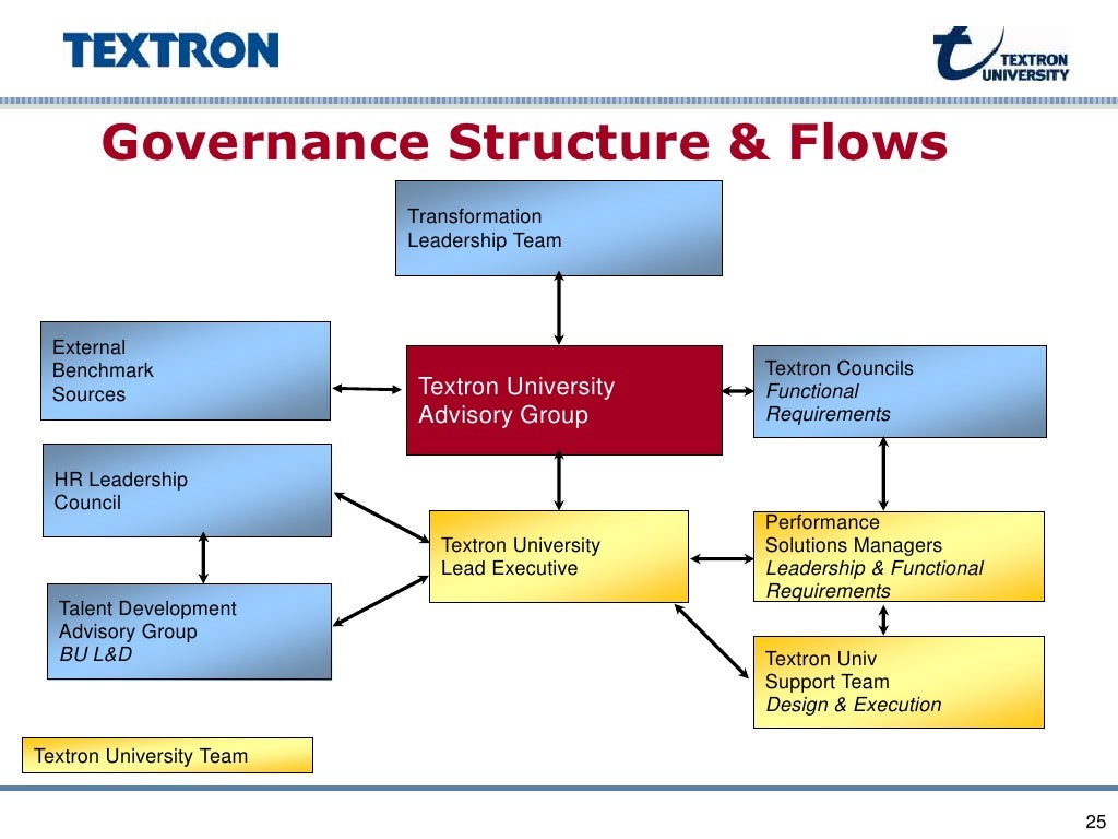 Governance Structure & Flows Transformation