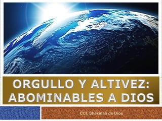 CCI. Shekinah de Dios
 