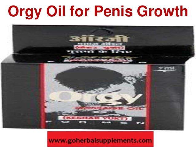 Orgy Penis Oil 120