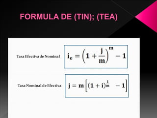 TASA DE INTERES NOMINAL | PPTX