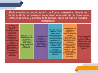 el imperio y sus métodos de colonizacion | PPTX