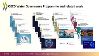 © OECD | Centre for Entrepreneurship, SMEs, Regions and Cities | @OECD_Local |
OECD Water Governance Programme and related work
 