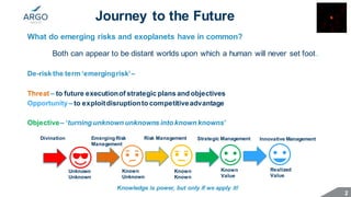 Argo Group: operationalizing emerging risk 2020 | PDF
