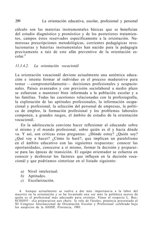 Orinetación Educativa