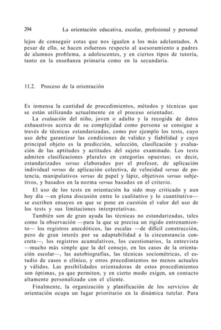 Orinetación Educativa