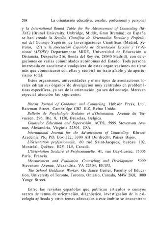 Orinetación Educativa