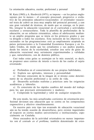 Orinetación Educativa