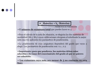 ¿Cómo se calcula la nota de
la parte específica?
 