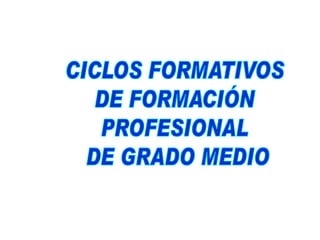 Orientación académica 4º eso