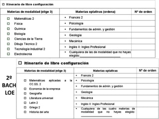 2º
BACH
LOE
 