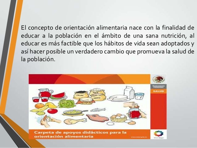 Orientación alimentaria