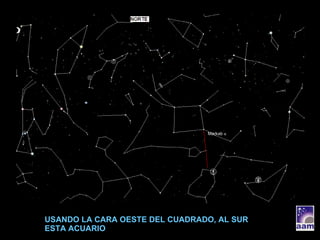 USANDO LA CARA OESTE DEL CUADRADO, AL SUR ESTA ACUARIO Markab  α 
