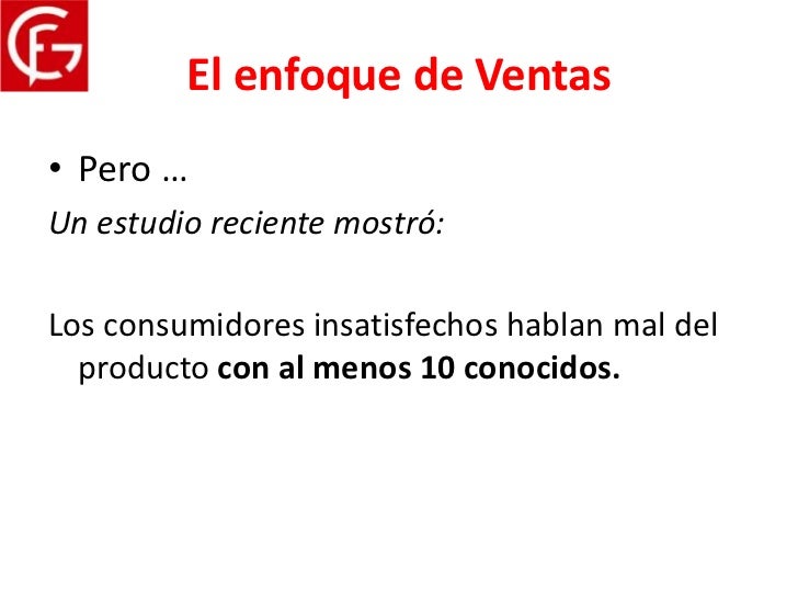 Marketing. Orientación de las empresas hacia el mercado