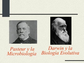 Pasteur y la Microbiología  Darwin y la Biología Evolutiva 