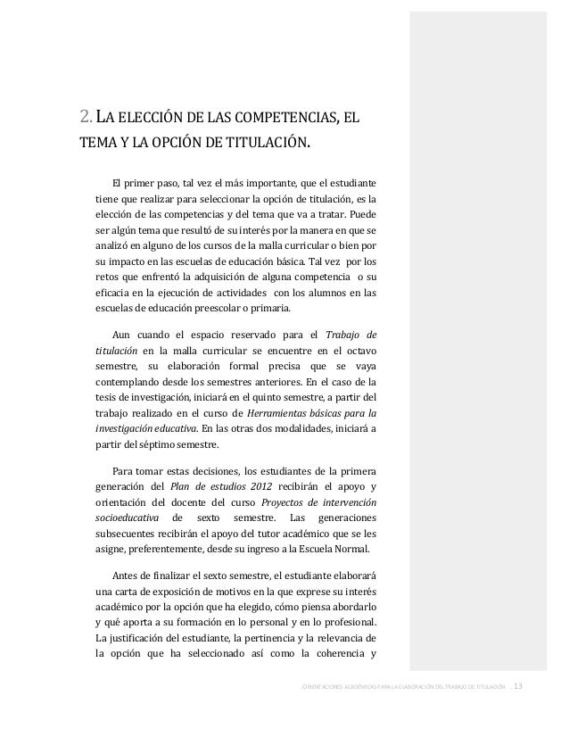 Orientaciones academicas para_el_ trabajo_ de _titulacion Orientaciones academicas para_el_ trabajo_ de _titulacion