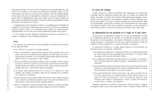 DGCyE / Subsecretaría de Educación 82 
contenidos referidos a los seres vivos de acuerdo con las particularidades de cada 
recorte. Por ejemplo, en la plaza será interesante investigar cuáles son los 
invertebrados que viven en los troncos de los árboles, entre los arbustos, debajo 
de las hojas y reconocer la diversidad de ambientes en los que se desarrollan; la 
huerta ofrece la posibilidad de seguir, paso a paso, el ciclo de vida de alguno de 
ellos, analizar los hábitos alimenticios y reconocer cuáles son perjudiciales y cuáles 
benefician el desarrollo de la huerta. 
La organización de esta secuencia es similar a la empleada para el abordaje de 
los pájaros. Por otro lado, consideramos que, a partir de la lectura de la propuesta 
anterior, ustedes cuentan con herramientas para realizar las especificaciones 
correspondientes. Es por esto que la hemos planteado de forma más general. 
En esta ocasión las ideas aparecen enunciadas al comenzar la secuencia. Las 
mismas se trabajarán en las actividades propuestas. 
Ideas 
A lo largo de esta secuencia se intenta posibilitar a los niños la construcción 
de las siguientes ideas. 
• Los “bichos” son animales de tamaño pequeño. 
• Tienen características muy distintas: algunos tienen antenas, alas y seis 
patas; otros tienen muchísimas patas, algunos no tienen patas; en unos el 
cuerpo parece uniforme y en otros pueden diferenciarse distintas regiones; 
algunos tienen el cuerpo duro y otros blando. 
• Tienen costumbres muy diversas: algunos viven en grupos y otros lo hacen 
de manera solitaria; cuando se los descubre reaccionan de diferentes 
maneras (huyen, se enrollan, se entierran, etc.); ciertos animales construyen 
refugios para vivir, otros buscan lugares protegidos. 
• Los bichos nacen, generalmente, de un huevo y a lo largo de su vida 
cambian. Los cambios, en algunos casos, son tan grandes que los adultos 
no se parecen a los jóvenes. 
• La alimentación es muy variada: hojas, flores, frutos, raíces y tallos; animales 
vivos o muertos; los restos de plantas y otros seres vivos mezclados con la 
tierra; polen y néctar de las flores; hongos; etcétera. 
• Viven en diferentes condiciones ambientales: algunos en lugares húmedos 
y oscuros; otros en espacios luminosos; debajo de la tierra; etcétera. 
Orientaciones didácticas para el nivel inicial - 4a parte - 
83 
El inicio del trabajo 
Pueden comenzar el trabajo comentando que organizarán una salida para 
investigar sobre los pequeños animales que viven en la plaza, los canteros del 
jardín, etc. según la elección del contexto seleccionado para desplegar la pro-puesta. 
Antes de realizar la salida podrían, también, plantear diferentes pre-guntas 
que ayuden a los niños a explicitar algunos de sus conocimientos sobre 
los invertebrados: ¿qué bichos les parece que encontraremos? ¿En qué lugares 
los podremos buscar? ¿Por qué es posible encontrarlos en esos lugares? Es 
conveniente registrar estas primeras ideas para después volver sobre ellas. 
La observación de los animales en el lugar en el que viven 
Al igual que en la propuesta de trabajo con las aves, las actividades centradas 
en la observación directa de los animales en su ambiente constituirán el punto 
de partida, en tanto aportarán una primera información y serán el motor de 
nuevas preguntas e interrogantes. En este caso, saldrán a buscarlos en lugar de 
atraerlos, como se propone en la secuencia referida a los pájaros. 
La observación directa, en el lugar dónde habitan los invertebrados, les 
permitirá obtener la siguiente información. 
• Los animales se encuentran: en capas superficiales o en capas más profundas 
del suelo; debajo de hojas; protegidos por una piedra o un tronco; sobre 
una planta; en la corteza del árbol, etcétera. 
• Las condiciones ambientales del lugar donde se los localizó: ¿es húmedo o 
seco? ¿Está protegido de posibles atacantes o desprotegido? ¿Es oscuro o 
luminoso? 
• Las características externas del animal: forma, color y consistencia del cuerpo; 
presencia o ausencia de patas, alas y antenas; cantidad de patas; el cuerpo 
está formado por varias partes o una sola; etcétera. 
• El comportamiento del animal: ¿vive solo o con otros animales? Si vive 
con otros, ¿pertenecen a la misma especie? ¿A otro grupo? ¿Vive en el 
lugar en el que lo encontraron o va a él en busca de alimento? ¿Qué 
reacción tuvo cuando lo encontraron?, ¿huyó?, ¿fingió estar muerto?, 
¿emitió olores o ruidos?, ¿fue agresivo? 
Llegado el momento de realizar la observación, reúnan al grupo y trabajen 
los aspectos sobre los que será importante centrar la mirada. Incluyan, además 
 