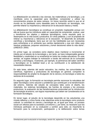 Orientaciones en tecnologia[1]