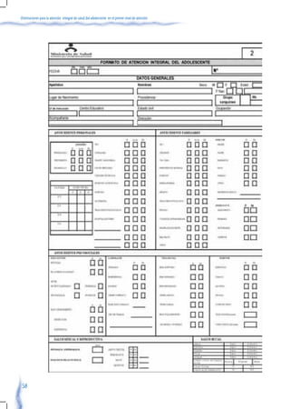 Orientaciones para la atención integral de salud del adolescente en el primer nivel de atención




 58
 