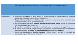 ORIENTACIONES PARA LA PREVENCION DETECCION Y ACTUACION EN CASO DE ABUSO ...