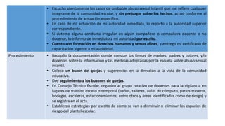 ORIENTACIONES PARA LA PREVENCION DETECCION Y ACTUACION EN CASO DE ABUSO ...