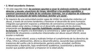 ORIENTACIONES PARA LA PREVENCION DETECCION Y ACTUACION EN CASO DE ABUSO ...