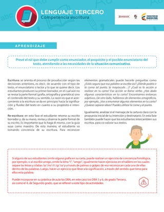 Orientaciones pedagógicas matemáticas y lenguaje