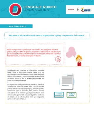 Orientaciones pedagógicas matemáticas y lenguaje