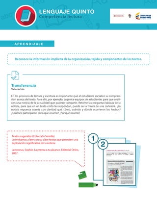 Orientaciones pedagógicas matemáticas y lenguaje