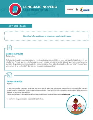 Orientaciones pedagógicas matemáticas y lenguaje