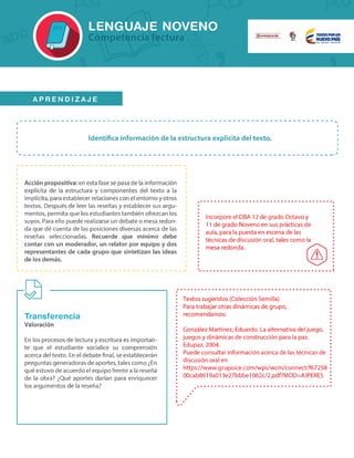 Orientaciones pedagógicas matemáticas y lenguaje