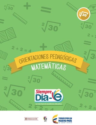 Orientaciones pedagógicas matemáticas y lenguaje