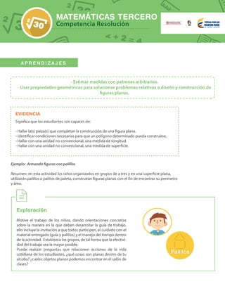 Orientaciones pedagógicas matemáticas y lenguaje