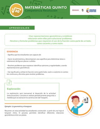 Orientaciones pedagógicas matemáticas y lenguaje