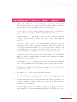 “Guía para el Educador de niñas y niños Con el Síndrome de Guilles de ...