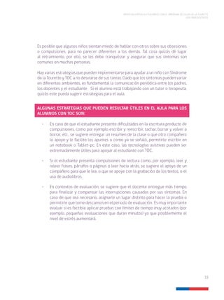 “Guía para el Educador de niñas y niños Con el Síndrome de Guilles de ...