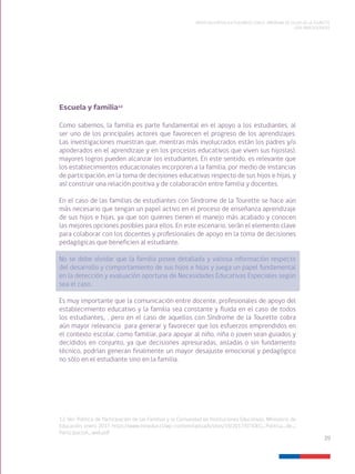 “Guía para el Educador de niñas y niños Con el Síndrome de Guilles de ...