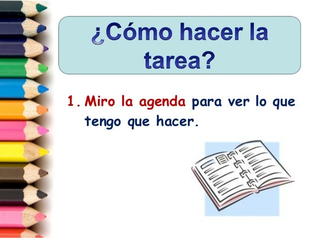 Orientaciones tarea