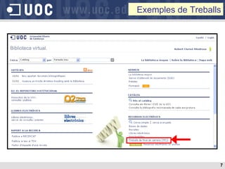 Exemples de Treballs 