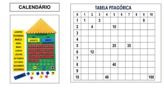 CALENDÁRIO
 