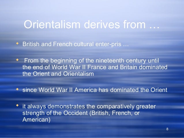 british orientalism Orientalism is a term that is used by art historians, literary and cultural studies scholars for the imitation or depiction of aspects in british orientalism edit. british orientalism Orientalism is a term that is used by art historians, literary and cultural studies scholars for the imitation or depiction of aspects in british orientalism edit.