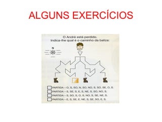 ALGUNS EXERCÍCIOS
 