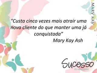 Folheto Personalize seu estilo, Folheto Escolha seu look e The LookCuidados com a PeleClientes que precisam de Cuidados com a PeleApresentar os linhas de Cuidados com a Pele TimeWise®,, o Sistema de Cuidados com a pele com Tendência à Linha de Acne, Linha Clássica de Cuidados com a Pele, Velocity® e produtos de Cuidados Personalizados3 a 6 clientes60 a 90 minutosRoteiro para Sessão, Folheto Beleza, Perfil do Cliente e The LookFragrâncias e SpaClientes que buscam novas fragrâncias e cuidados com o corpo