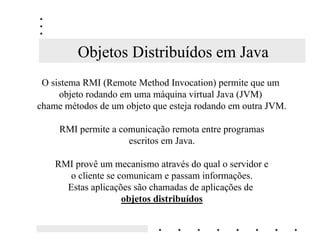 Wrappers - legacy systems

    Um ZUDSSHU é um componente que fornece serviços
         implementados por aplicações OHJDF.

Um ZUDSSHU pode ser utilizado para eliminar as dependências
  entre os sistemas atuais e fornecer a funcionalidade das
    aplicações OHJDF para novas soluções baseadas em
                       componentes.
 