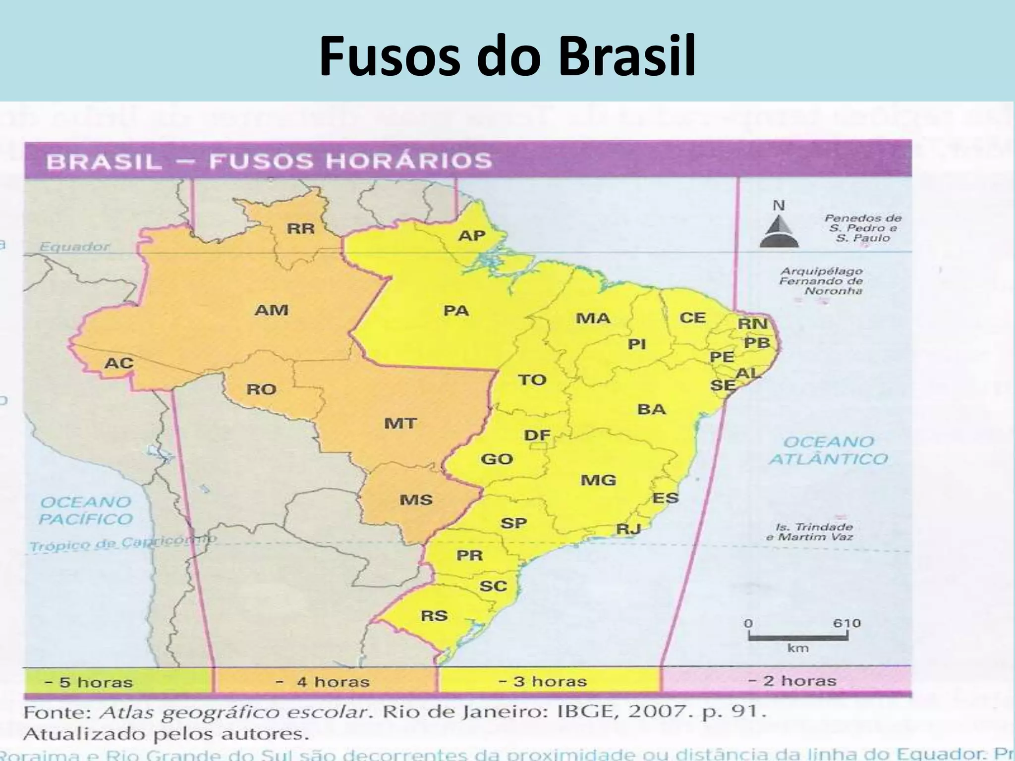 Fusos do Brasil